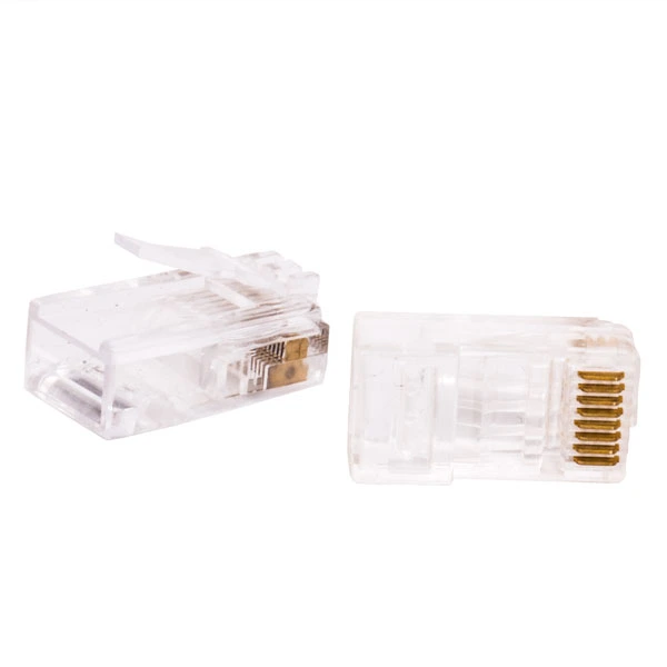 سوکت شبکه CAT5 UTP AMP بسته 100 عددی