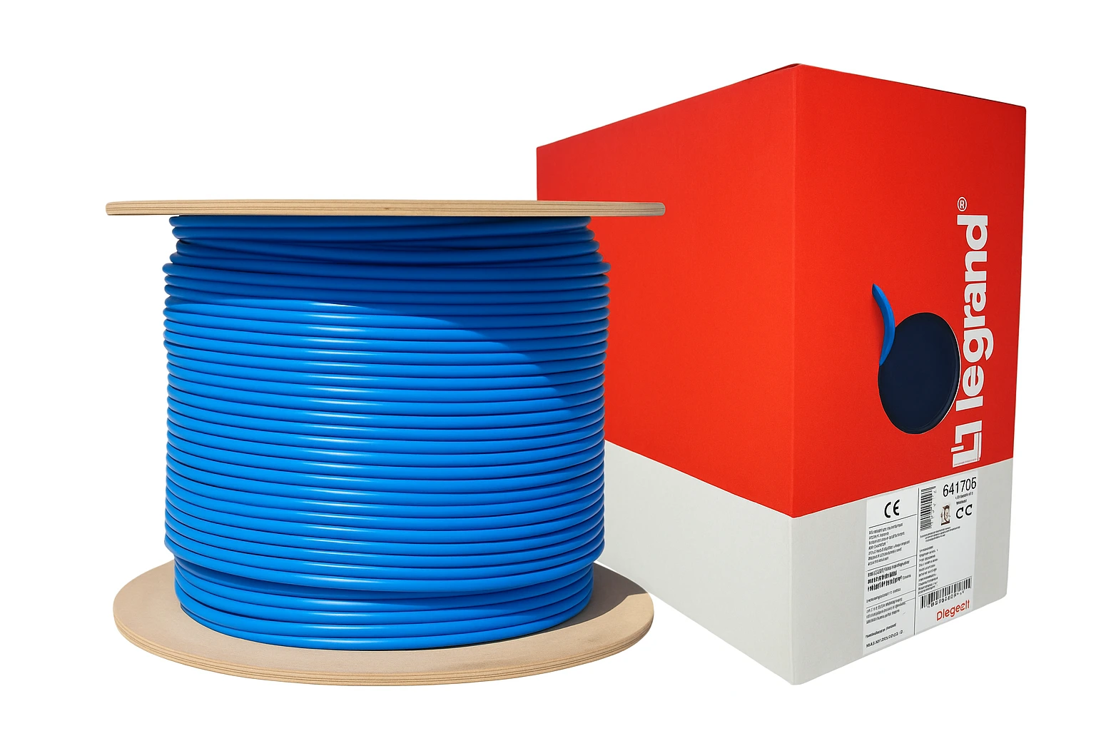 کابل شبکه CAT6 SFTP نگزنس قرقره 500 متری اوت دور آیسانت Aisunet