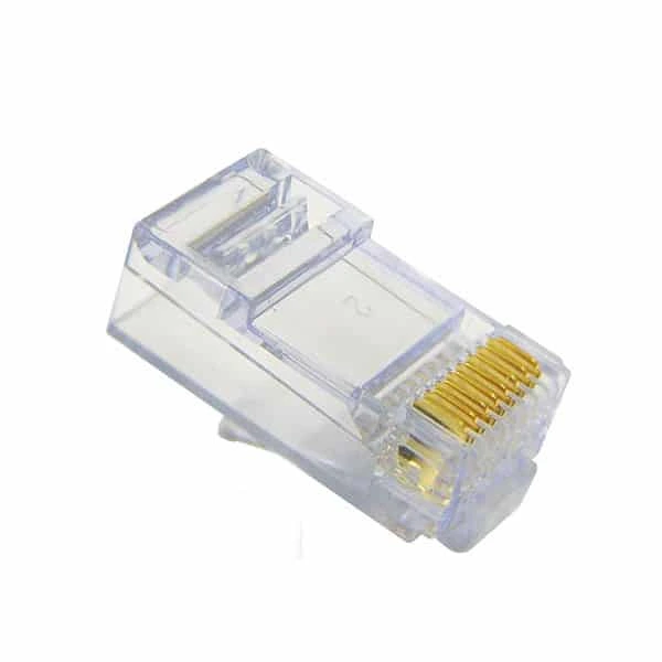 سوکت شبکه CAT6 UTP AMP بسته 100 عددی