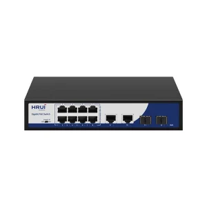 سوئیچ 8 پورت HRUI POE مدل HR900-AFG-822NS