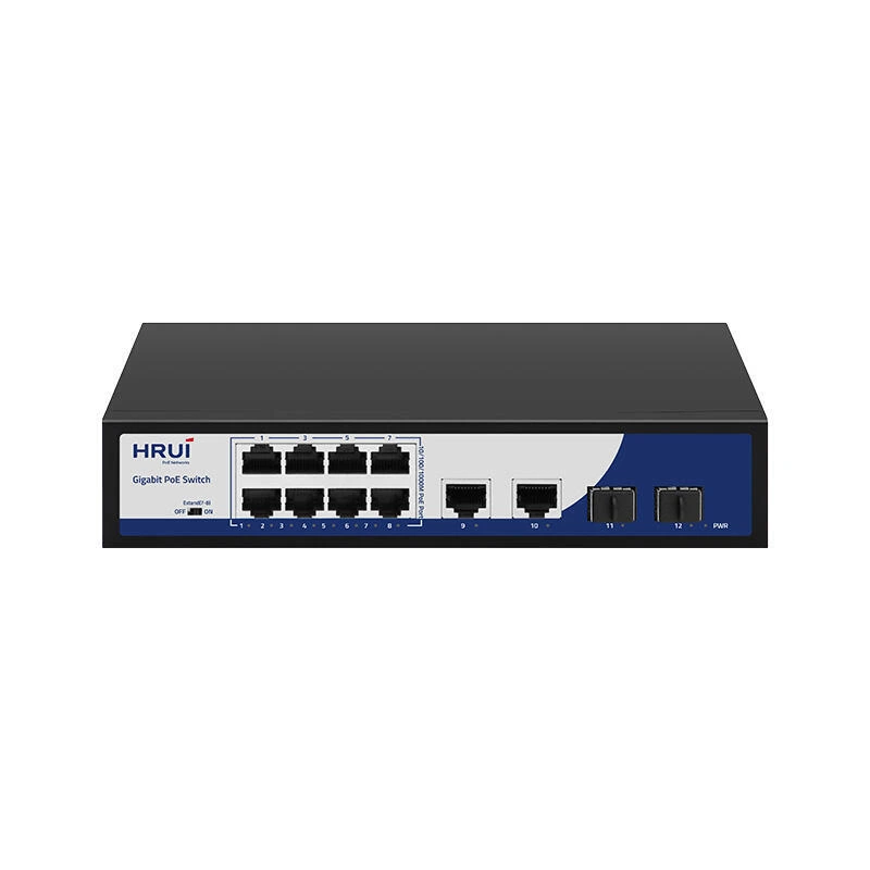 سوئیچ 8 پورت HRUI POE مدل HR900-AFG-822NS