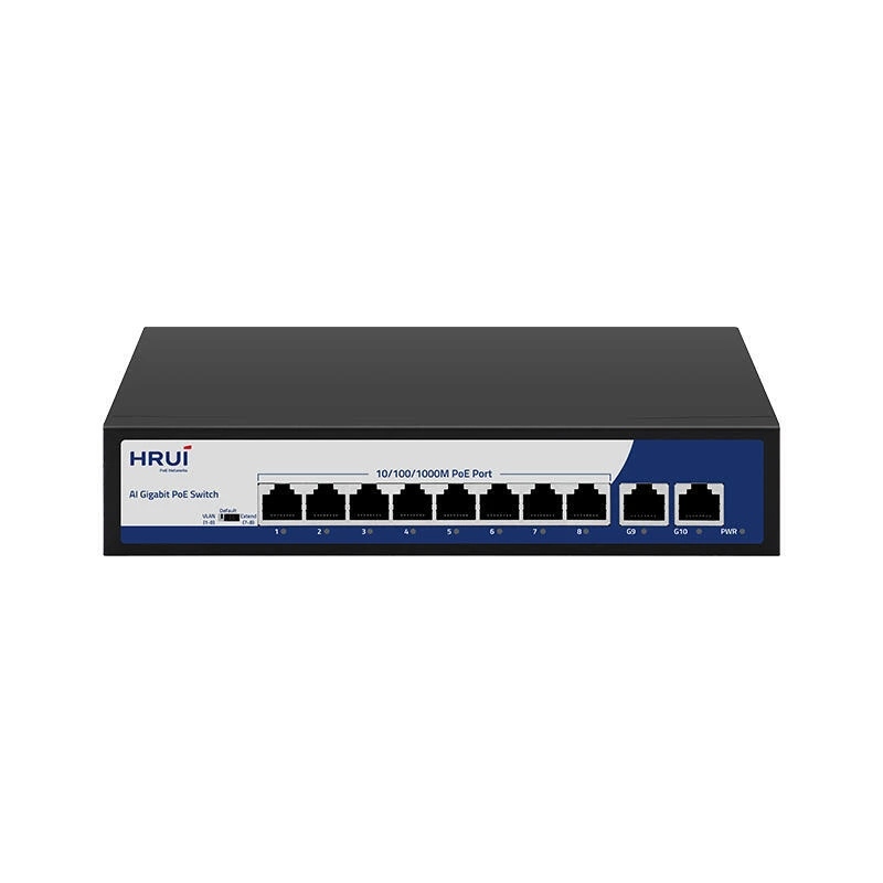 سوئیچ 8 پورت HRUI POE مدل HR900-AFG-82N