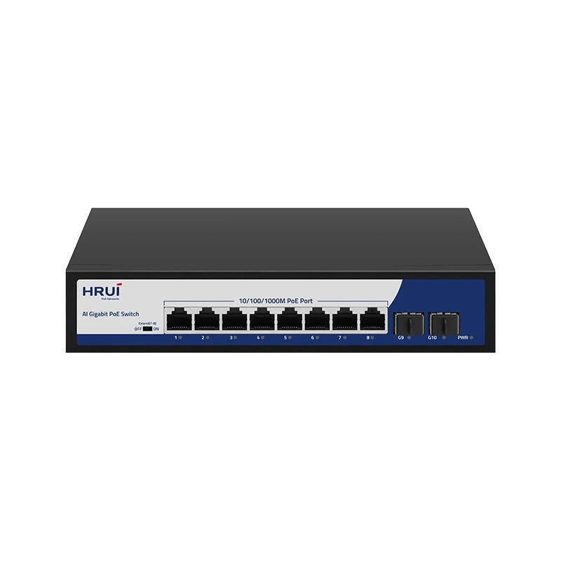 سوئیچ 8 پورت HRUI POE مدل HR900-AFG-82NS