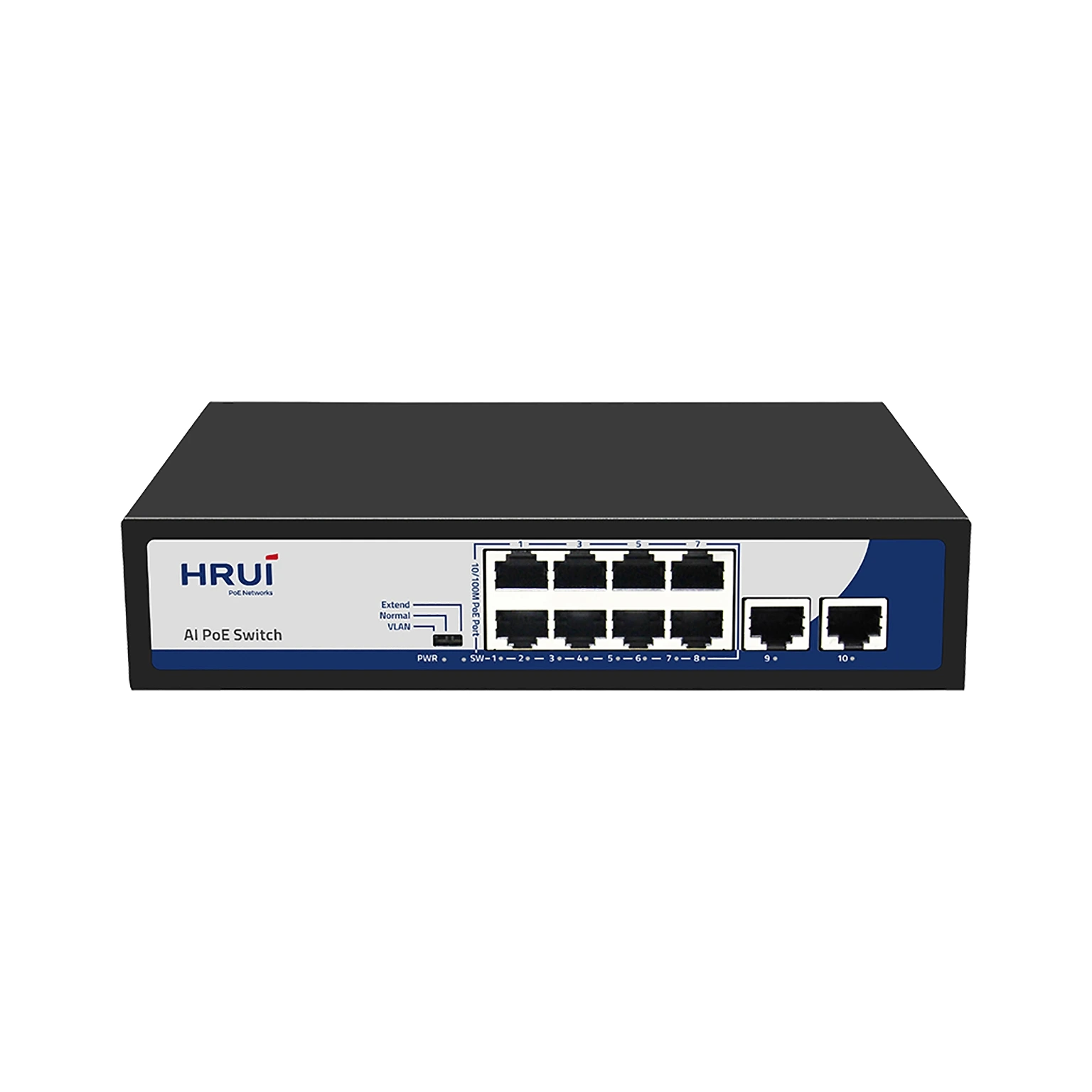 سوئیچ 4 پورت HRUI POE مدل HR900-AF-82N