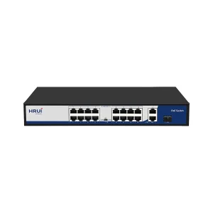 سوئیچ 16 پورت HRUI POE مدل HR901-AF-1621GS-300