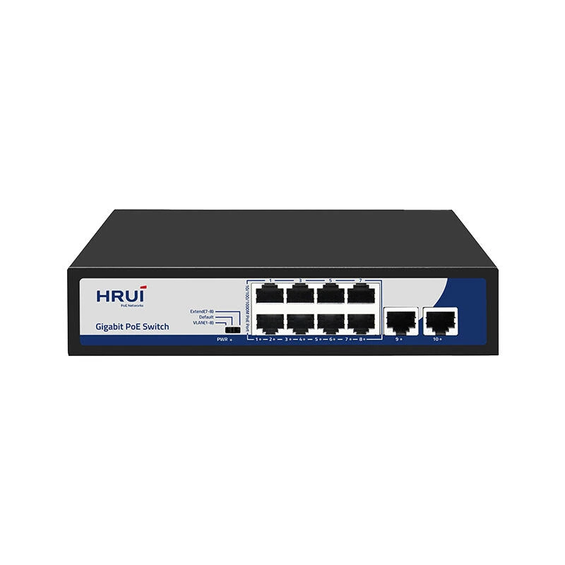 سوئیچ 8 پورت HRUI POE مدل HR901-AFG-82N