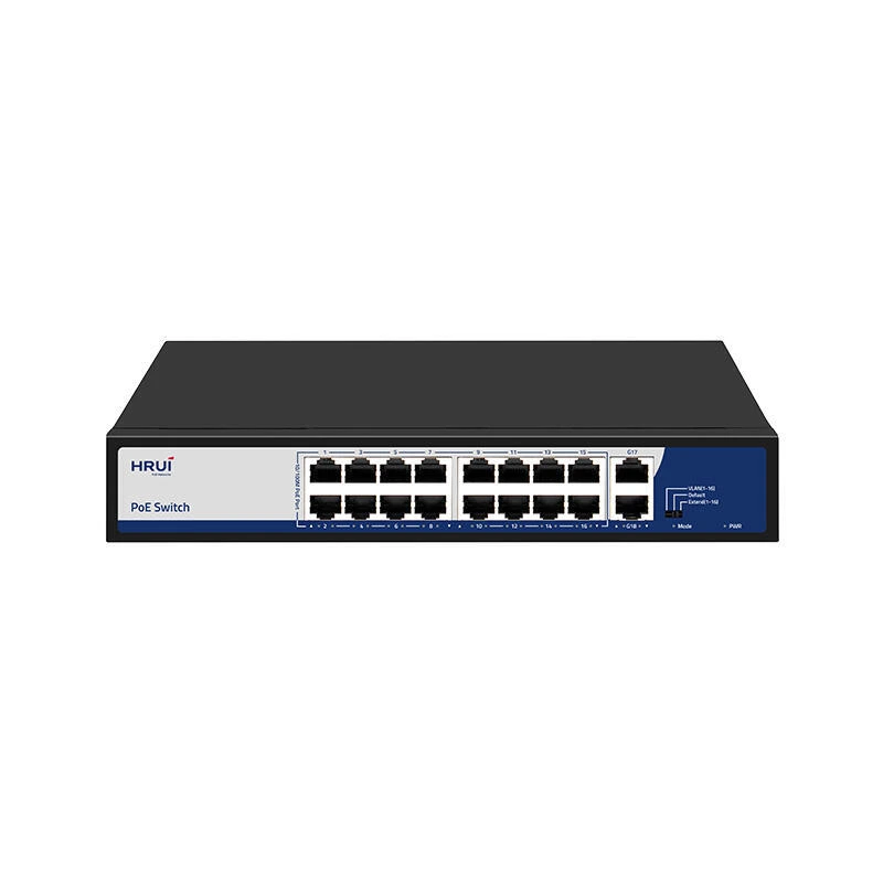 سوئیچ 16 پورت HRUI POE مدل HR902-AF-162G-300
