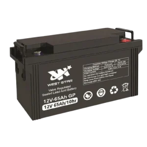 باتری 12 ولت 65 آمپر ساعت West Star مدل GP-12V65Ah