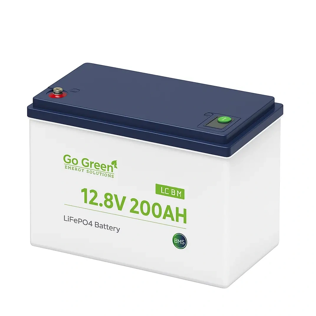 باتری لیتیومی 12.8 ولت 200 آمپر ساعت Go Green مدل GGESS / 12.8V-200AH