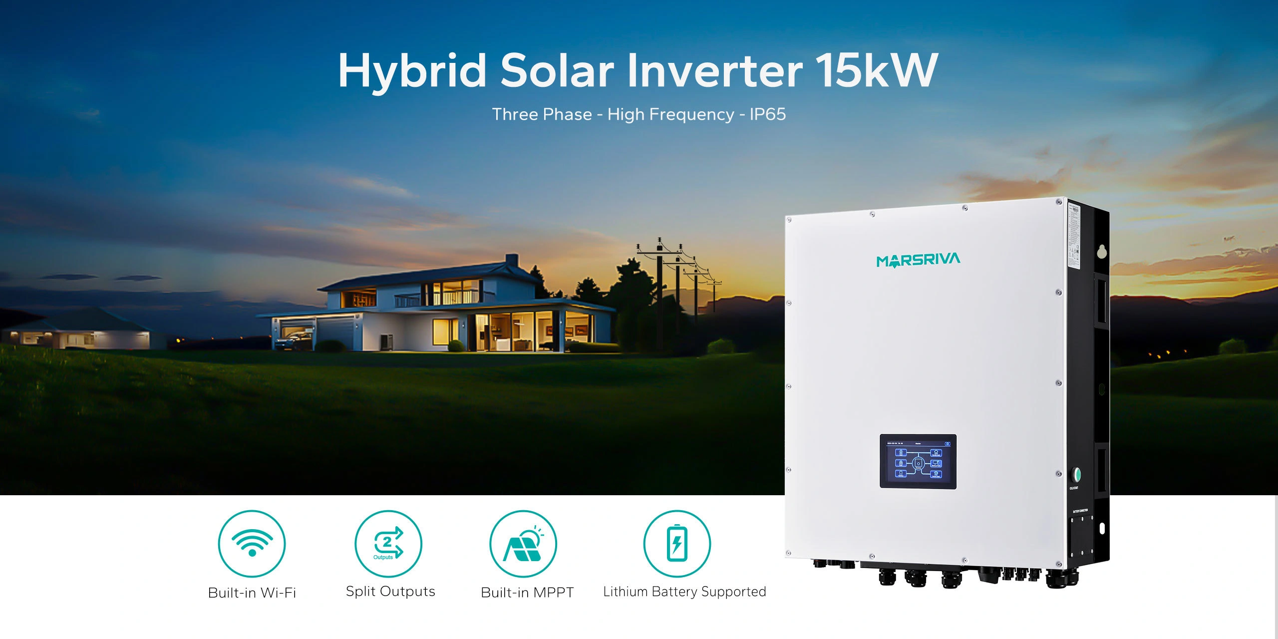 اینورتر خورشیدی 15KW 