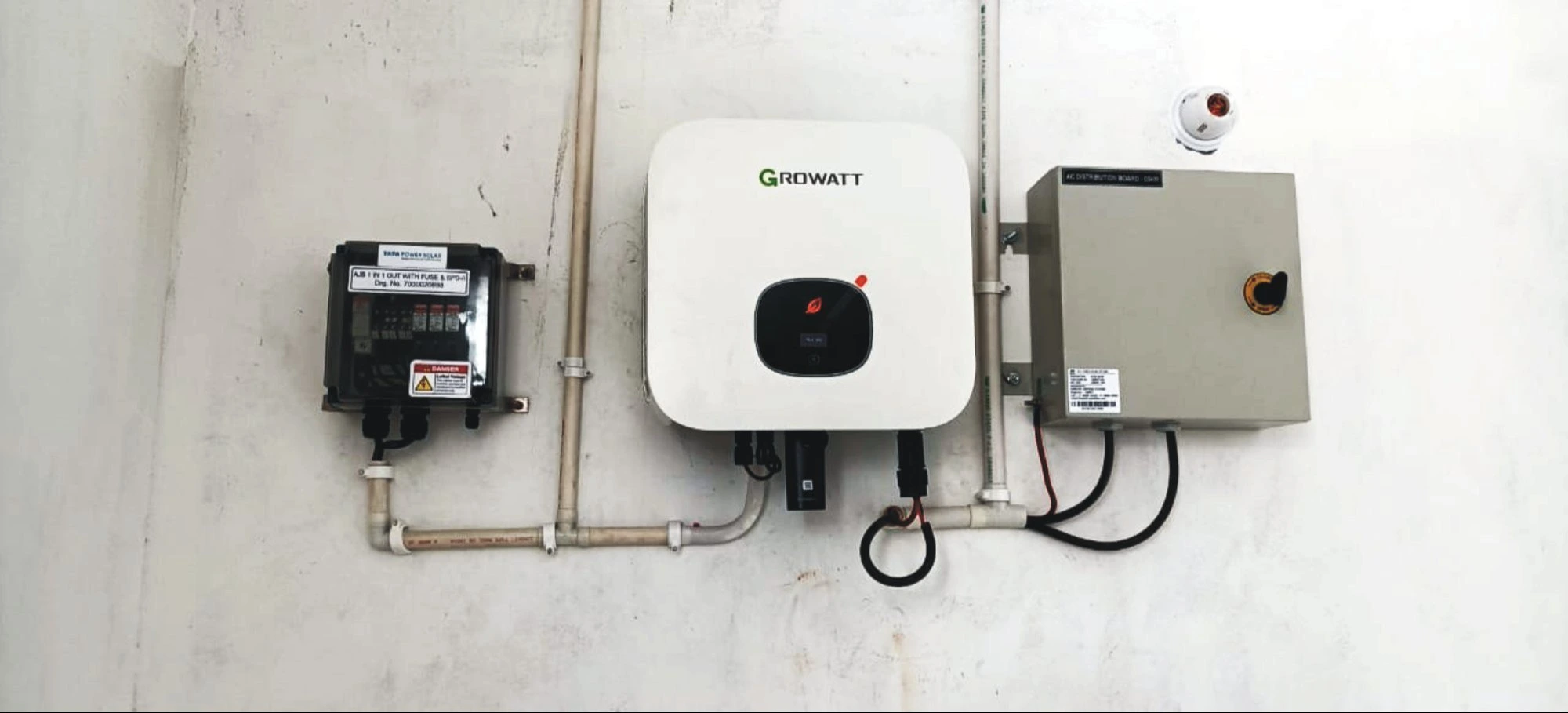 یک مدل سانورتر گرووات 20kW نصب شده